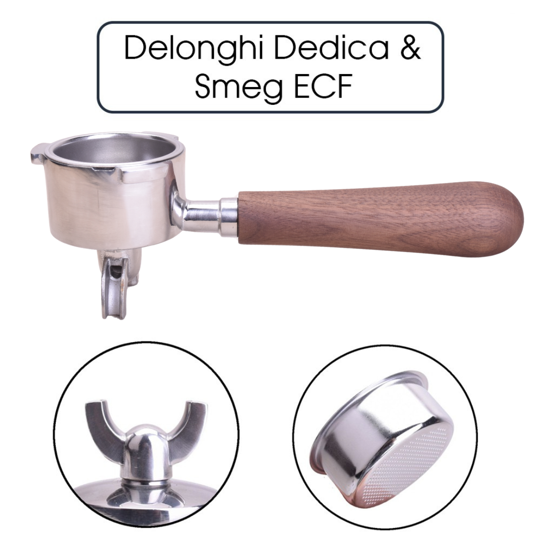 Portafilter spout handle Walnut DeLonghi - Main Image