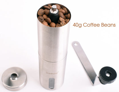coffee hand grinder for espresso – 40g coffee beans