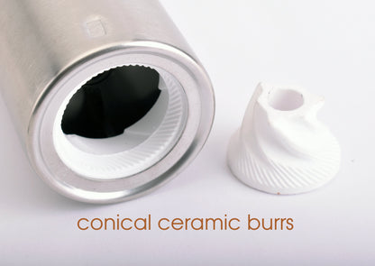 coffee hand grinder for espresso – conical ceramic burrs