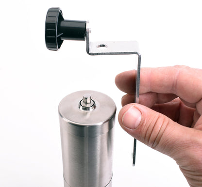 coffee hand grinder for espresso – detail view