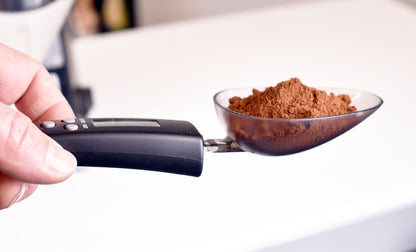 Digital Kitchen Spoon Scale xsw filled with Coffee by JoeFrex