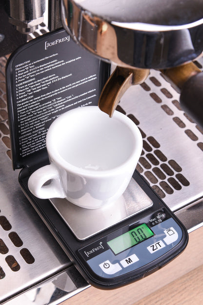 Digital Espresso & Coffee Scale for Barista, exactly Measurement by JoeFrex