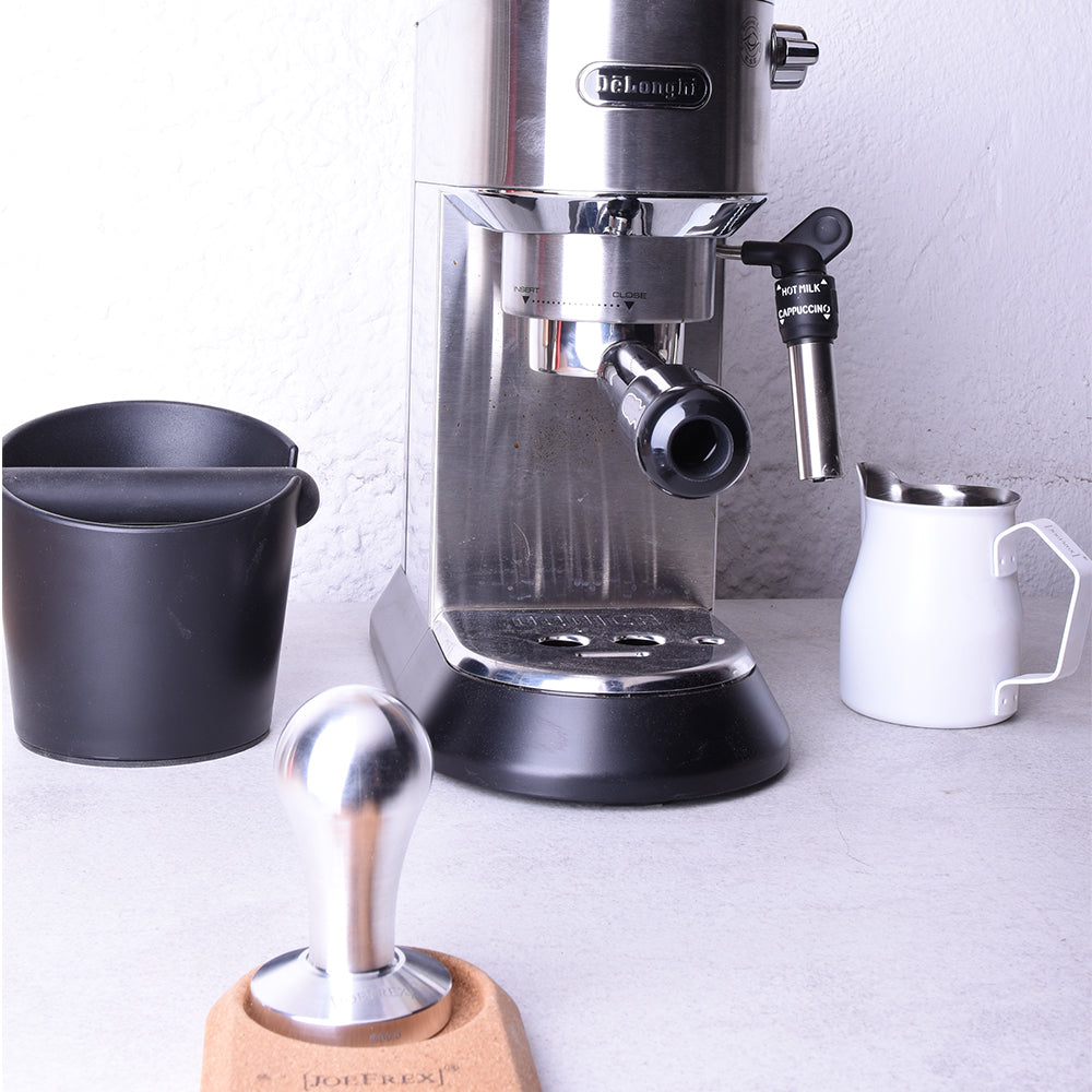 espresso tamper 51mm suitable fpr delonghi dedica. the perfect barista tool