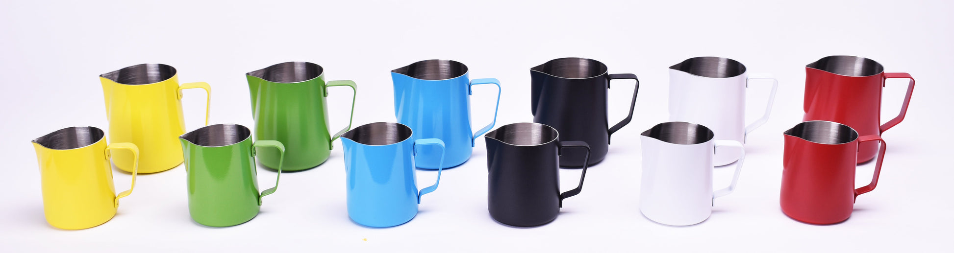 Steaming & Frothing Milk Pitcher Stainless GREEN