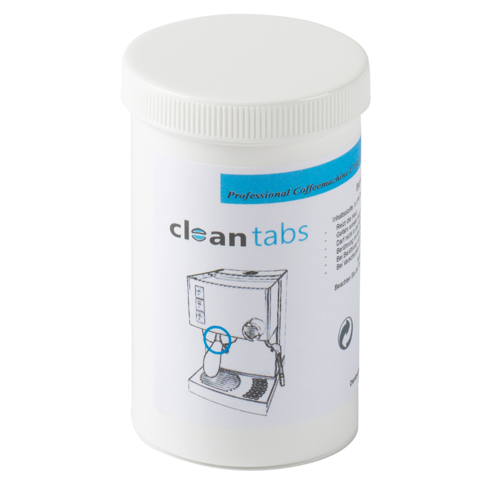 Cleaning tablets for espresso machines