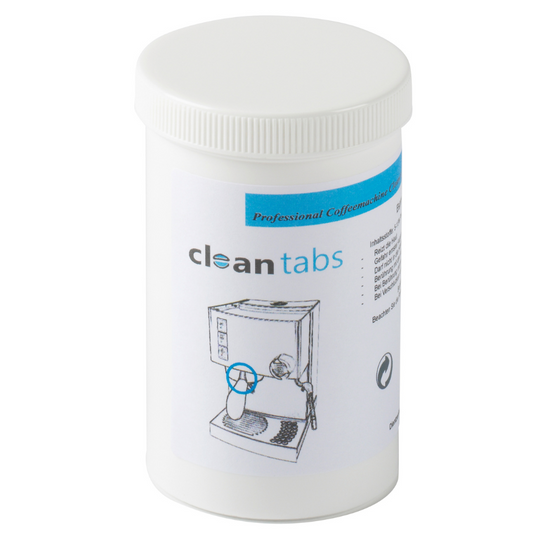 Cleaning tablets for espresso machines