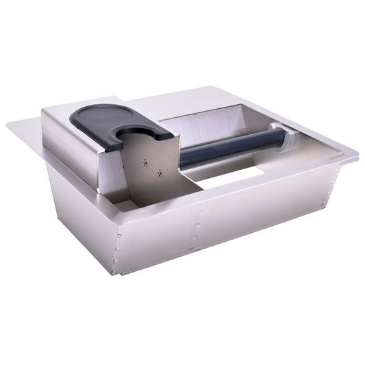 Counter Top Combi - bottomless tee frame with tamping station