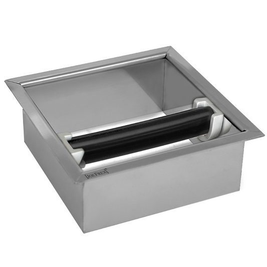 Bottomless knocking frame / Knock Box Counter Top S - stainless steel