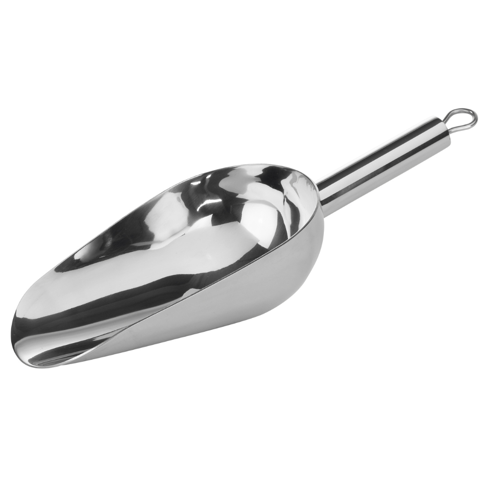 Bean scoop for filling coffee beans