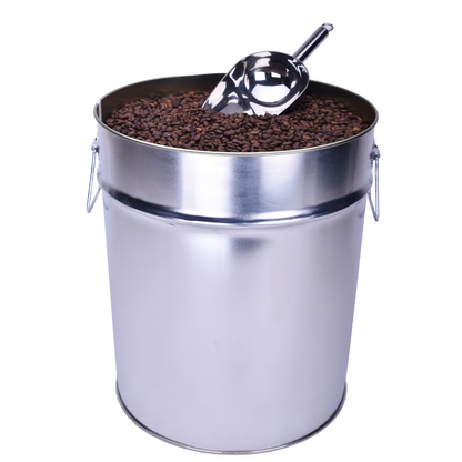 Tinplate bucket 30L - Hobbock 12kg coffee