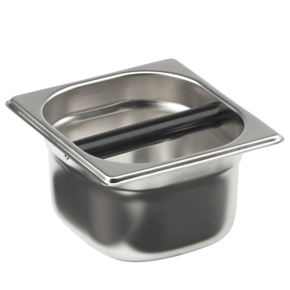 Knock Box Edelstahl 700ml - Abklopfbehälter Für Siebträger Espressomaschinen