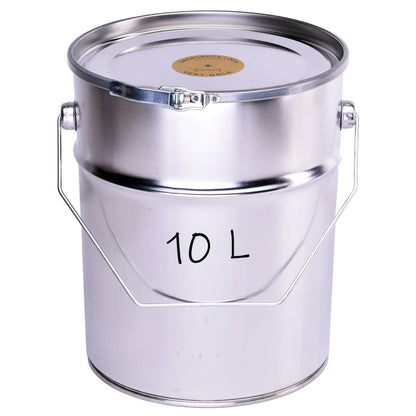 White tin bucket 10L - Hobbock 4kg coffee