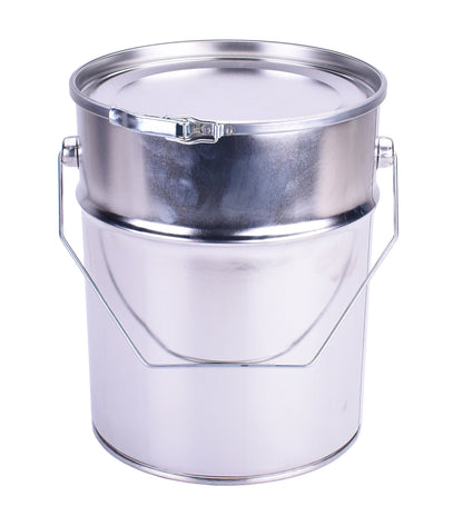 White tin bucket 10L - Hobbock 4kg coffee