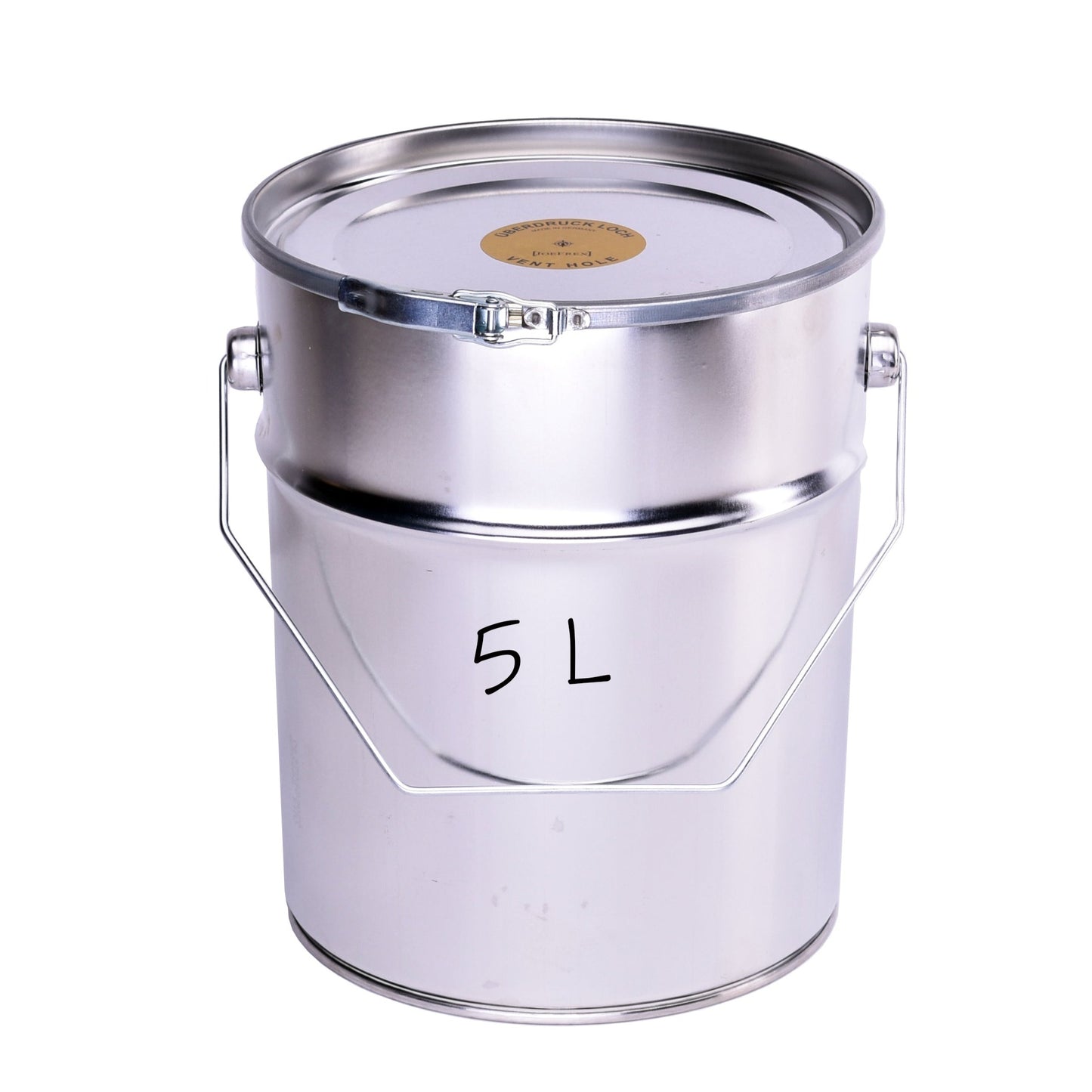 White tin bucket 5L - Hobbock 2kg coffee