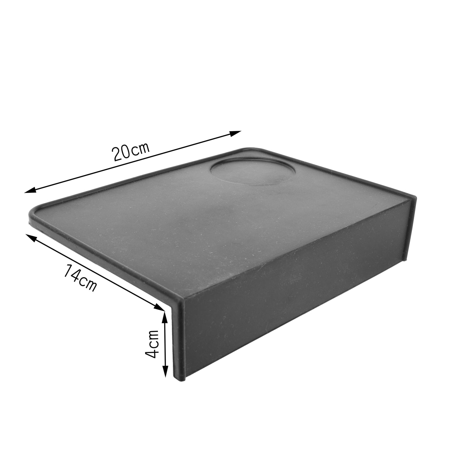 Tamper mat with corner/edge