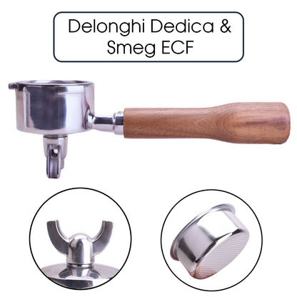 Delonghi Dedica & Smeg ECF Siebträger