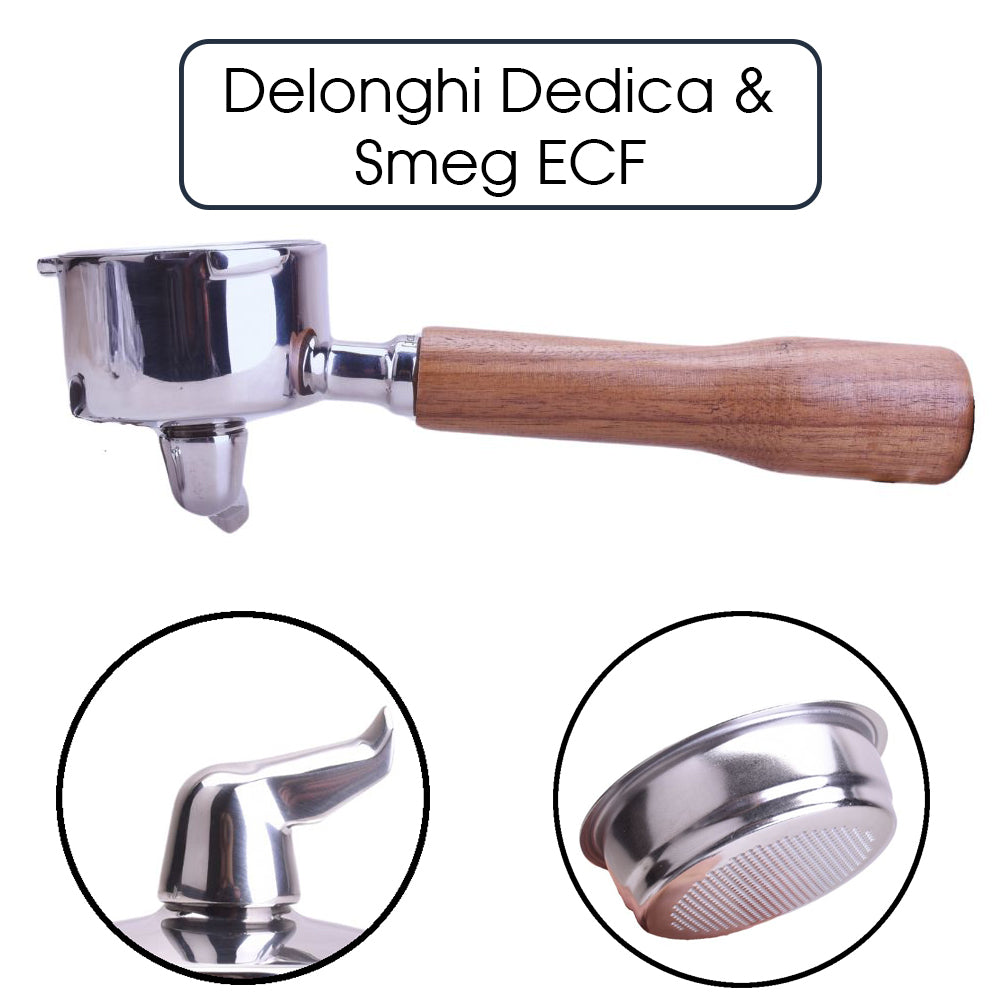 Delonghi Dedica & Smeg ECF Siebträger