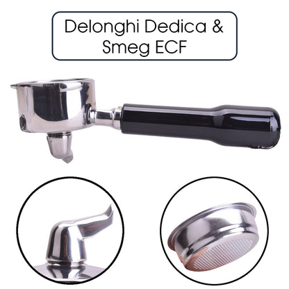 Delonghi Dedica & Smeg ECF Siebträger