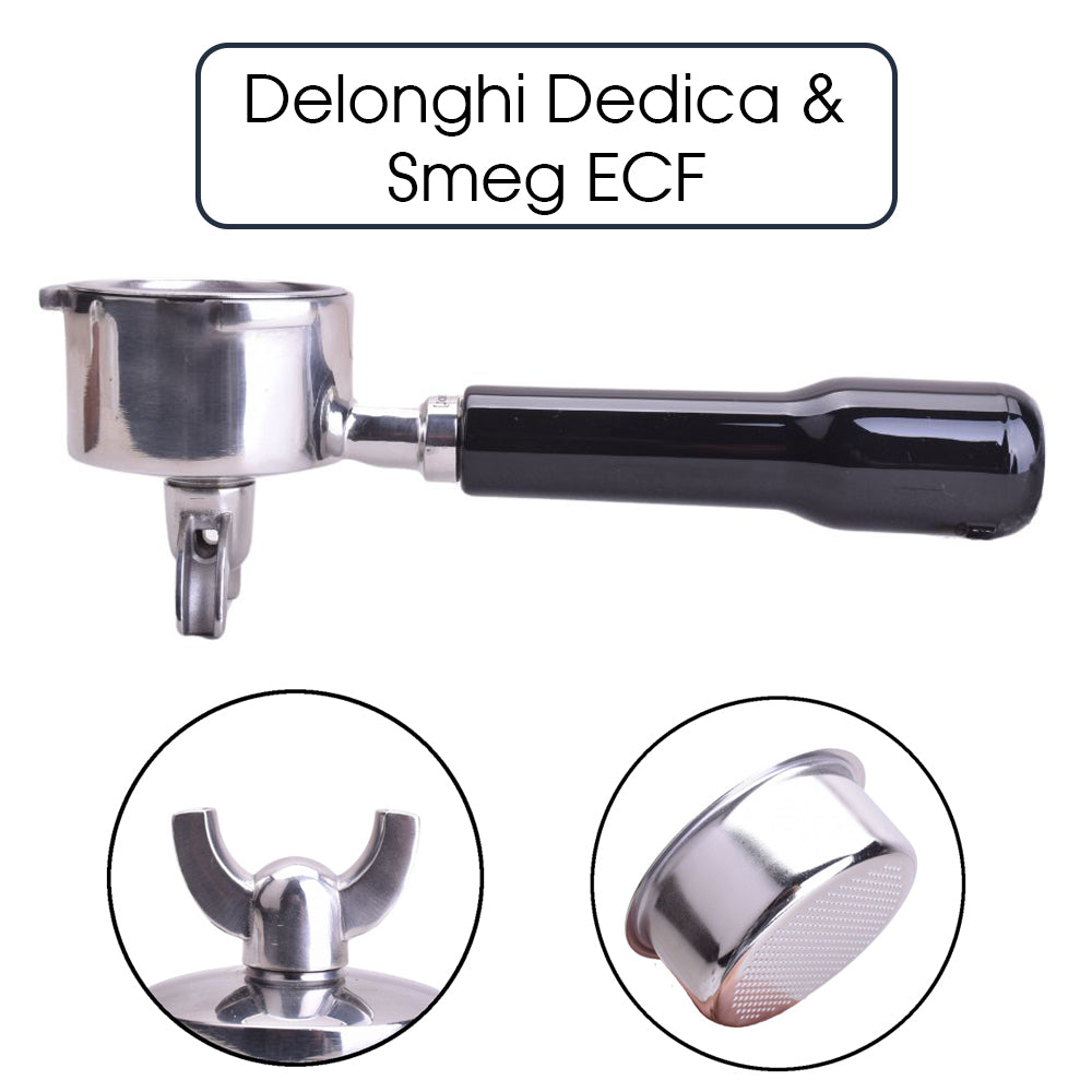 Delonghi Dedica & Smeg ECF Siebträger