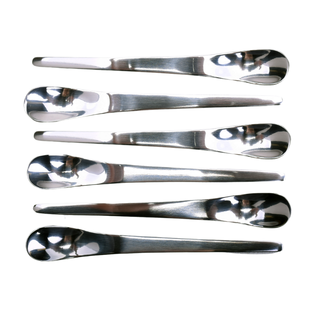 Espresso Spoon 6-Piece Set - Stainless Steel