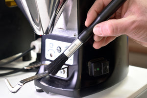 Espresso Cleaning Brush Black for Espresso Grinder
