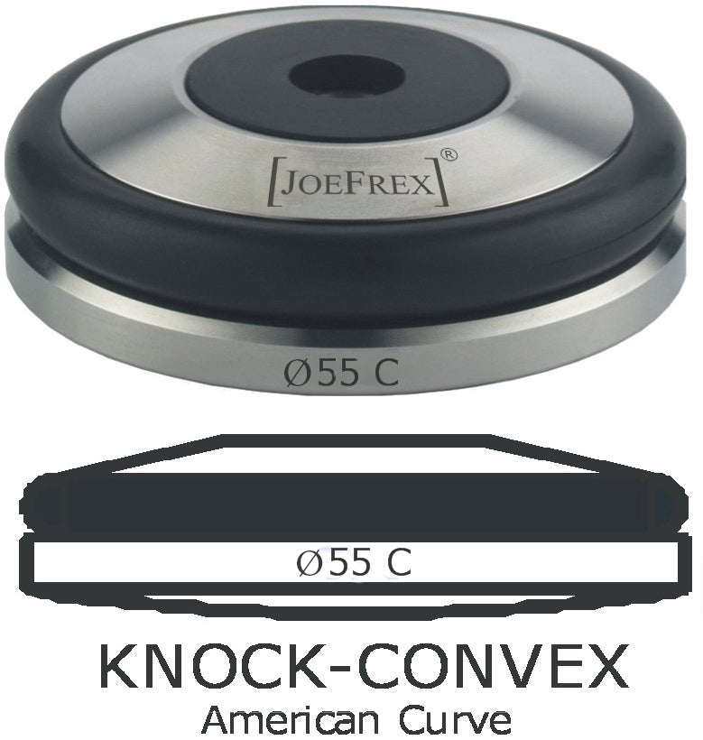 Base Knock Convex for Customized Espresso Tamper – 55 mm