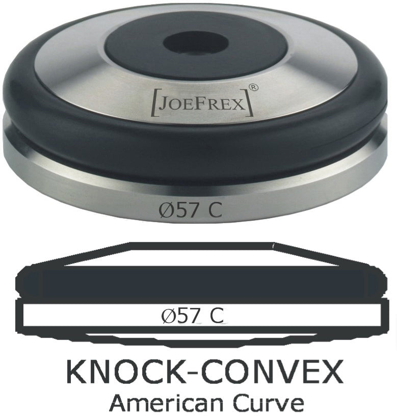 Base Knock Convex for Customized Espresso Tamper – 57 mm