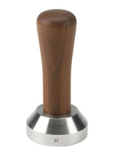 Espresso tamper handle wood long for pressing coffee ground and espresso machines