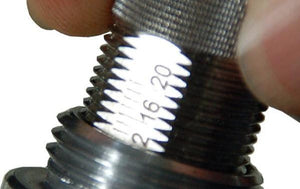 Tamper Handle Technic Silver for customized Espresso Tamper