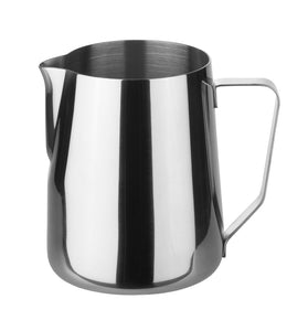 Steaming & Frothing Milk Pitcher Classic Stainless Steel. 