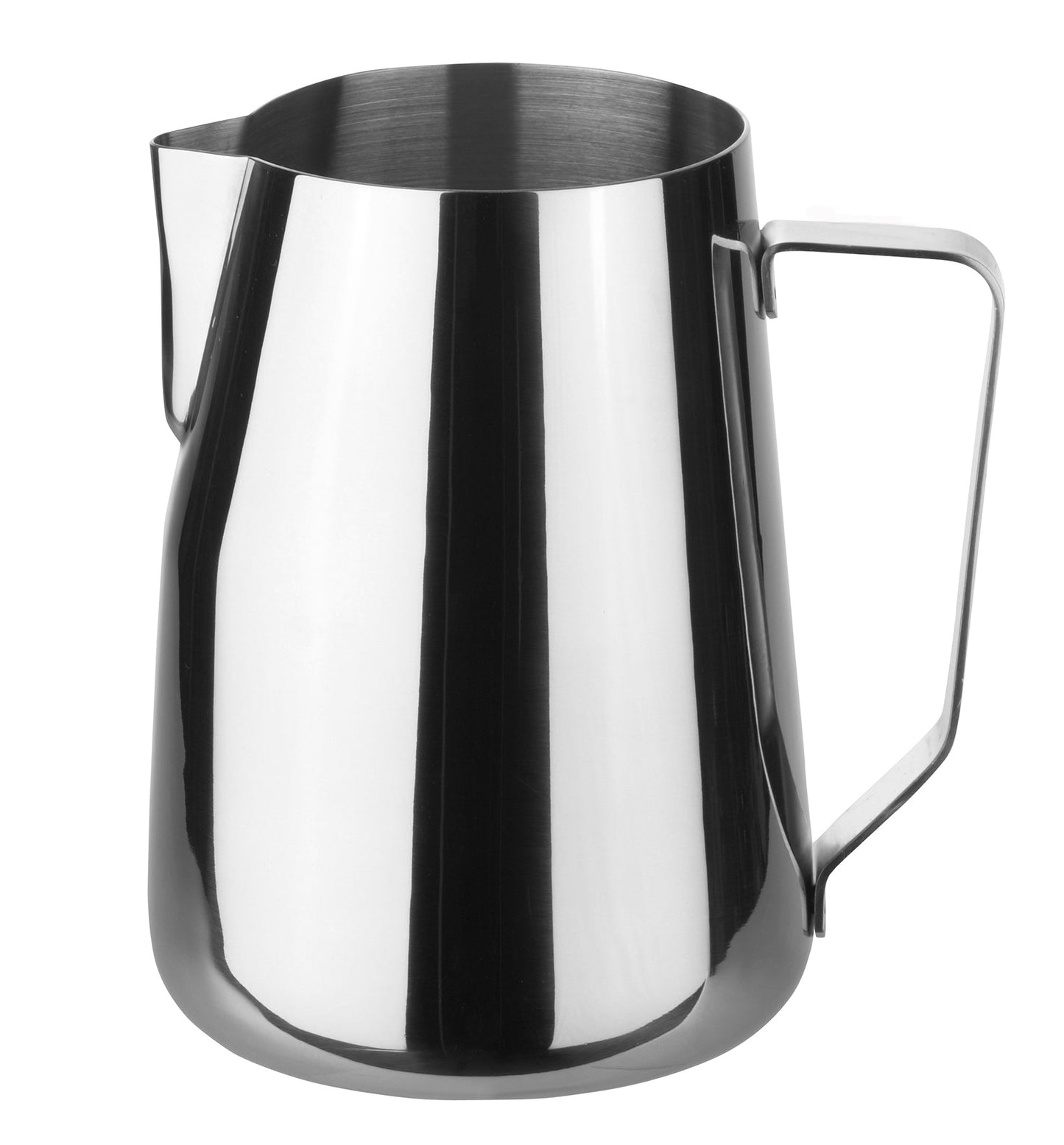 Steaming & Frothing Milk Pitcher Classic Stainless Steel. milk jug for steaming and frothing your milk. perfect barista tool  