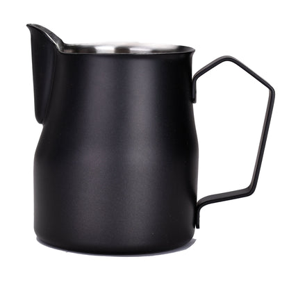 Milk pitcher black perfect for latte art by JoeFrex