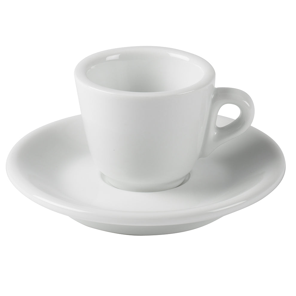espresso cups and saucers