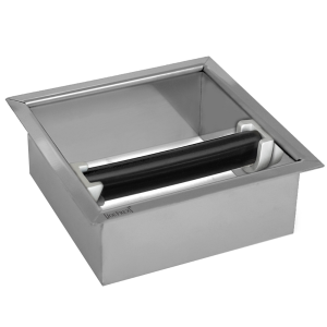Knock Box Counter Top - Edelstahl